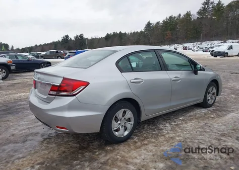 2015 Honda Civic Lx from USA, damaged, VIN 19XFB2F57FE228015